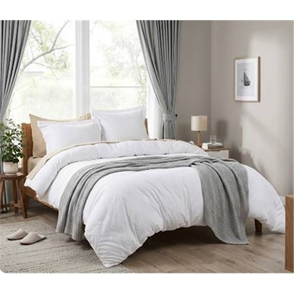 Utopia Bedding Queen Duvet Cover Set