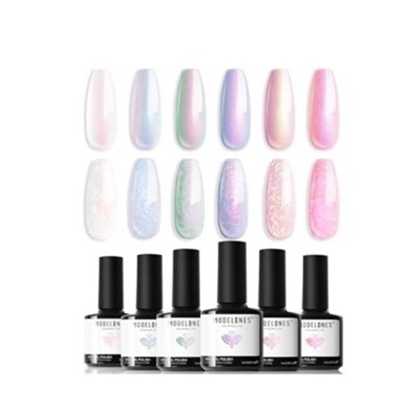 Modelones Gel Nail Polish Set, 6 Colors