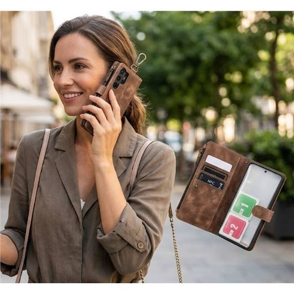 Samsung S25 Ultra C30DKLLPT Brown Phone Case
