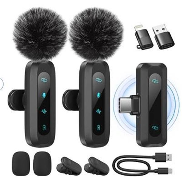 WARM BOX Wireless Lavalier Microphone Set