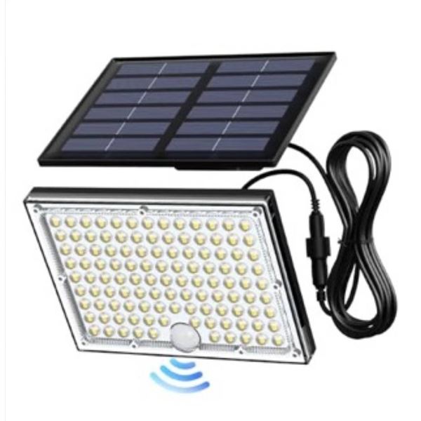 JACKYLED Solar Floodlight with Motion Sensor