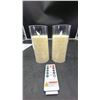 Image 2 : AMAGIC Flameless Candle Set, 2 Pack