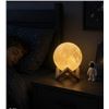 Image 1 : Abcsea 3D Moon Lamp with 3 Colors