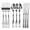 Image 2 : Disposable Silver Plastic Utensils Set