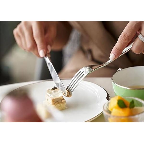 Disposable Silver Plastic Utensils Set