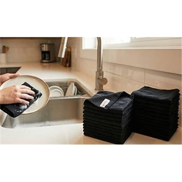 50-Pack Homexcel Microfiber Cleaning Cloths
