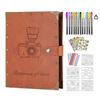 Image 1 : ZEEYUAN Scrapbook Kit 60 Pages