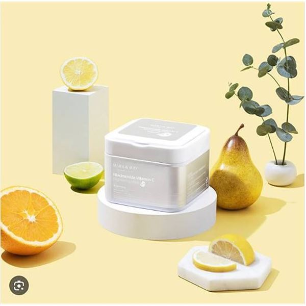 MARY & MAY Niacinamide Vitamin C Mask 30EA