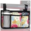 Image 1 : Wheelchair Side Organizer Flower Color