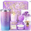 Image 1 : Women's Lavender-Themed Gift Set