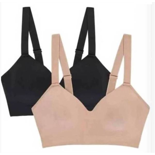 Jones New York Smooth Comfort Bra, 2 Pack