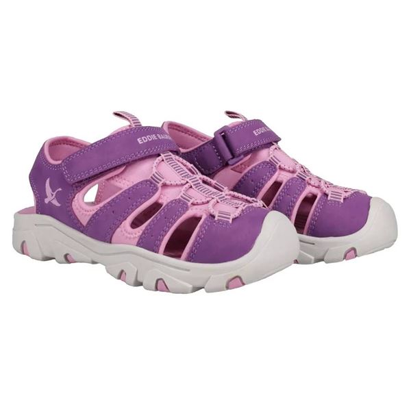 Eddie Bauer Kidsâ€™ Purple-Pink Sandals Size 13