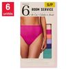 Image 2 : Room Service - Women's Classic High-Cut Panties, 6-Pack