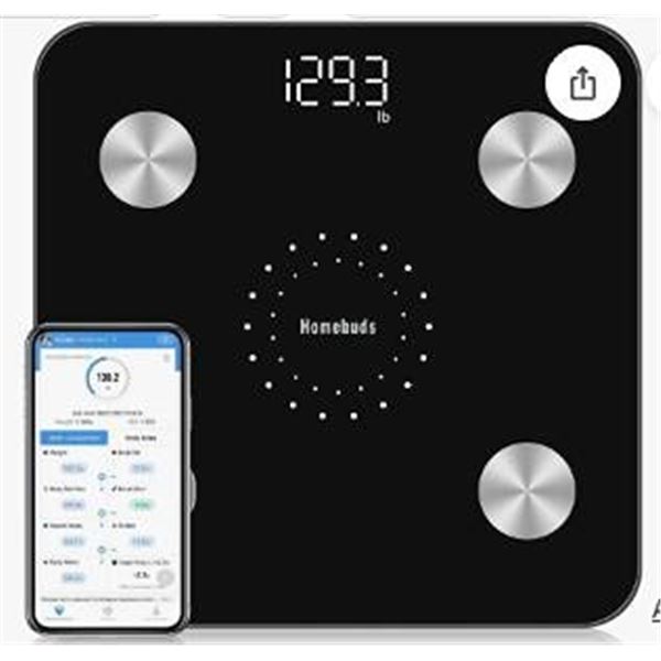 Homebuds Smart Body Fat Scale Model HB902