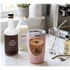 Image 1 : Automatic Magnetic Stirring Cup, Pink