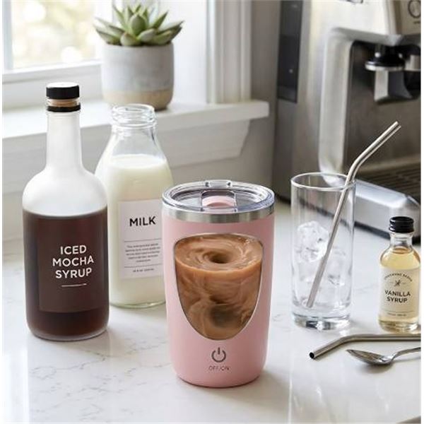 Automatic Magnetic Stirring Cup, Pink