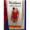 Image 3 : Miradonna by Miraclesuit Red Swimsuit, Size 16