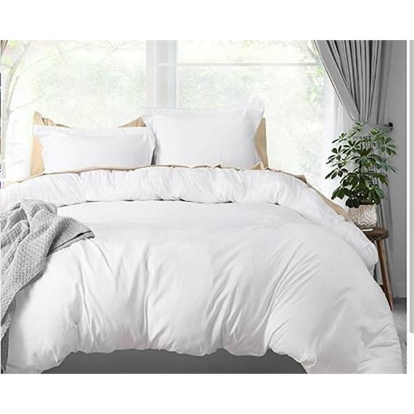 Utopia Bedding Queen Duvet Cover Set