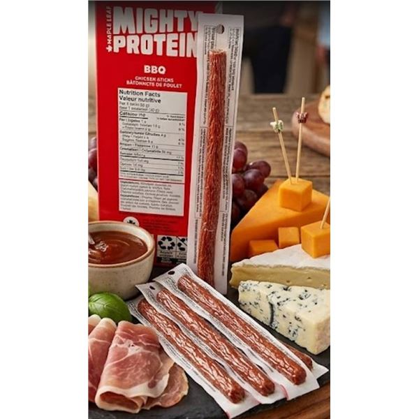 Mighty Protein BBQ Chicken Sticks 12 Pack