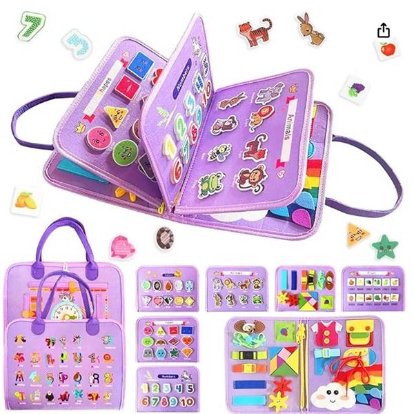 Childrenâ€™s Educational Activity Bag