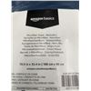 Image 3 : Amazon Basics Microfiber Towel Black/Blue
