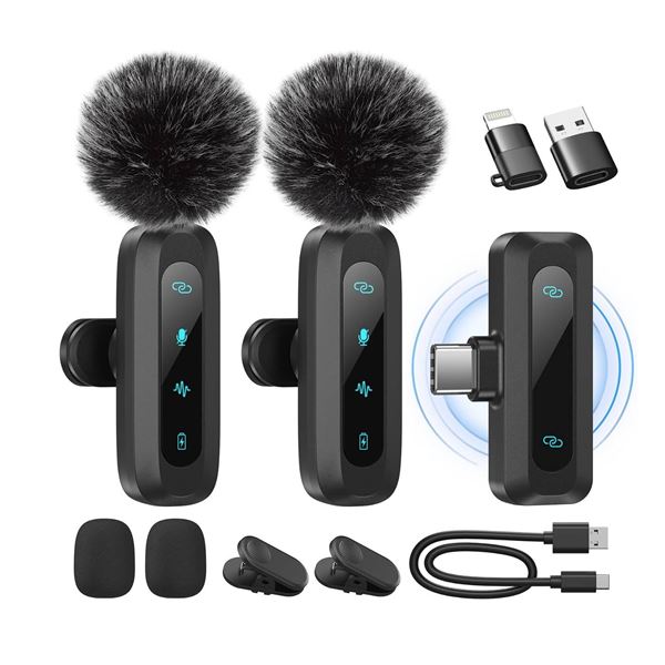 WARM BOX Wireless Lavalier Microphone Set