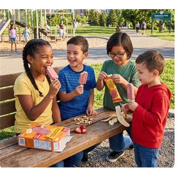 Nana Pops Strawberry Sunshine Bars 4-Pack