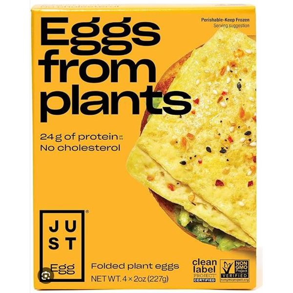 JUST Egg Plant-Based Eggs 1.36 kg Case