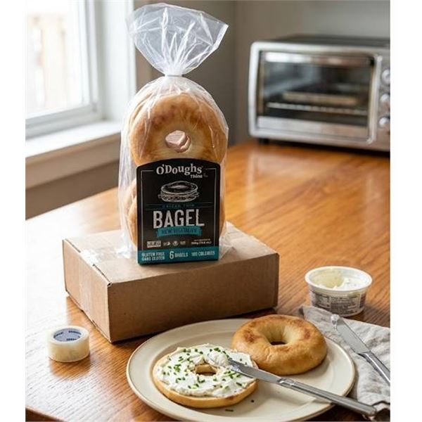 O'Doughs Original Vegan Bagel 6-Pack