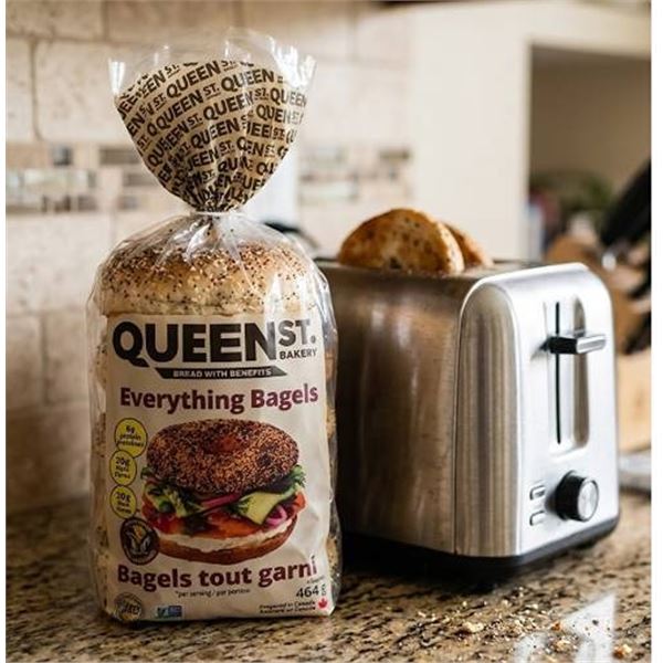 Queen St. Bakery Everything Bagels 5x464g