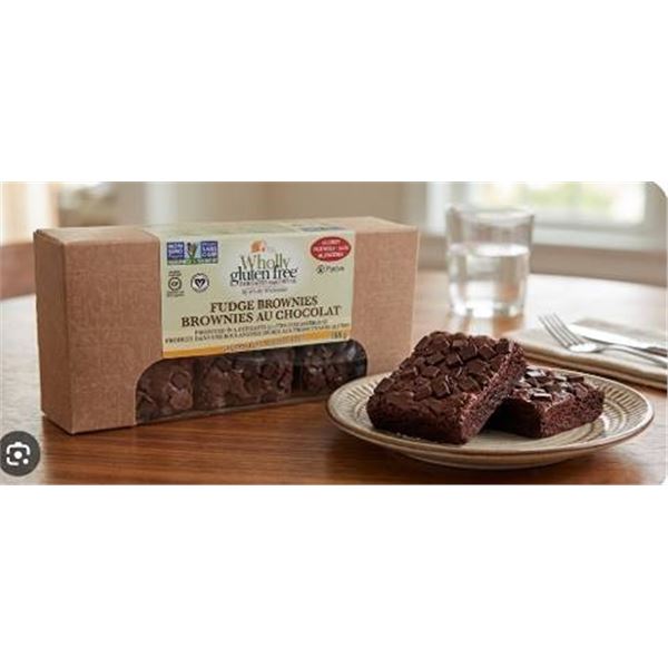 Wholly Gluten Free Fudge Brownies 198 g