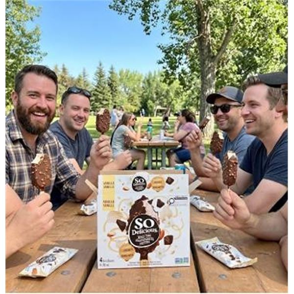 So Delicious Dairy Free Vanilla Bars 4 Pack