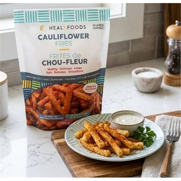 HEAL FOODS Cauliflower Fries 6x280g