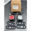 Image 4 : Lot of  2 - Vont Pyro Bike Light Set, USB Rechargeable
