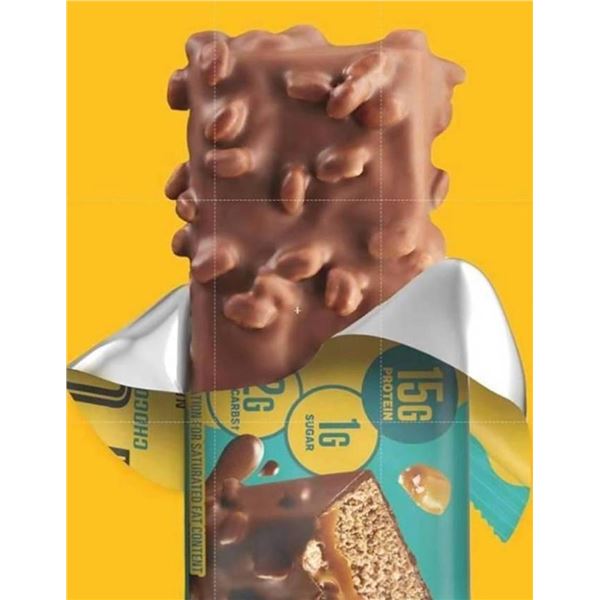 Fulfil Chocolate Salted Caramel Bars 12-Pack x 55g