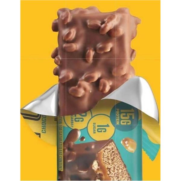 Fulfil Chocolate Salted Caramel Bars 12-Pack x 55g
