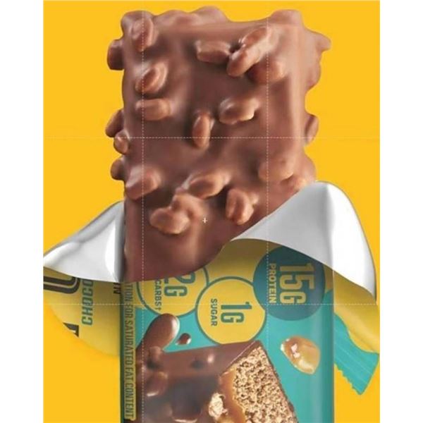 Fulfil Chocolate Salted Caramel Bars 12-Pack x 55g