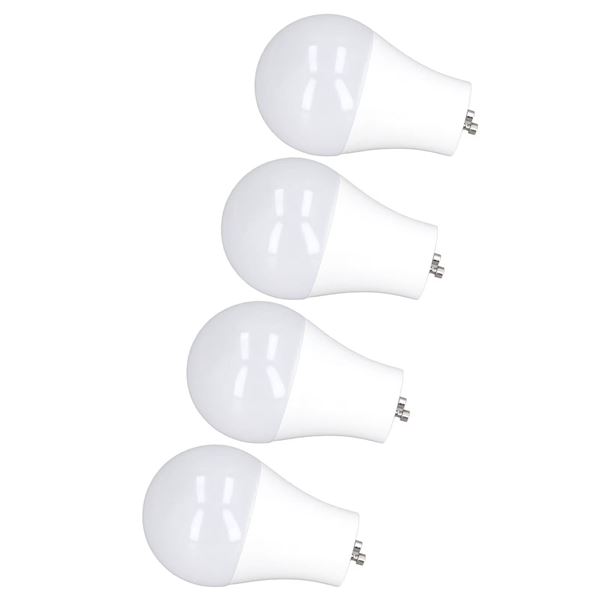 4 PCS GU24 9W A19 LED Light Bulbs