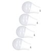 Image 1 : 4 PCS GU24 9W A19 LED Light Bulbs