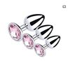 Image 1 : 3pcs Stainless Steel Jeweled Massager Set **Color May Vary**