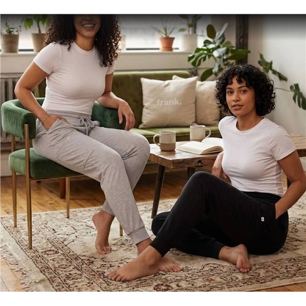 Pack of 2 Frank And Oak Ladies' Cargo Lounge Pant Size Med
