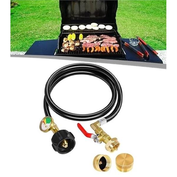 NUPICK Propane Refill Adapter Hose Kit