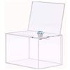 Image 1 : HML Acrylic Donation Box With Keys