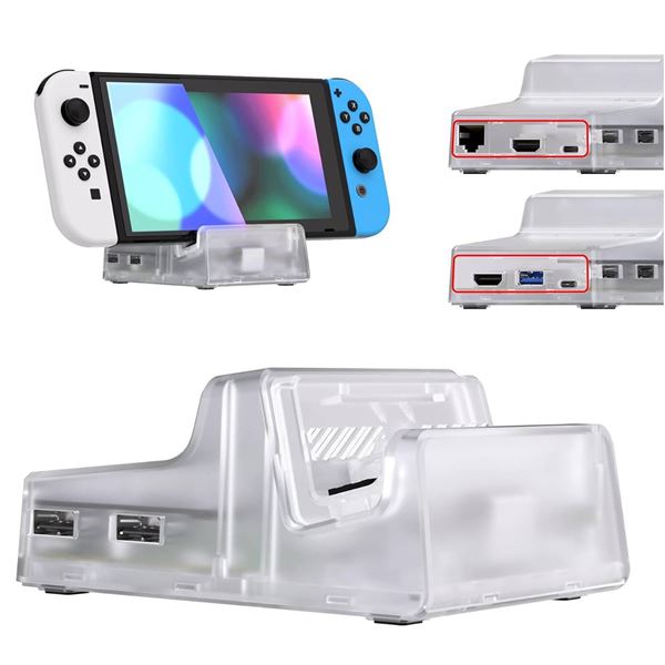 EXtremeRate AiryDocky DIY Kit LED Dock Shell
