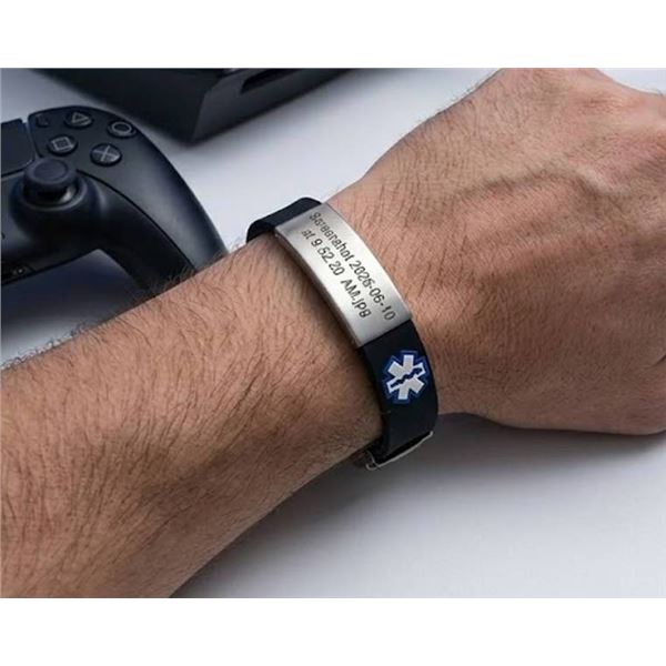 Universal Medical ID Bracelet Set