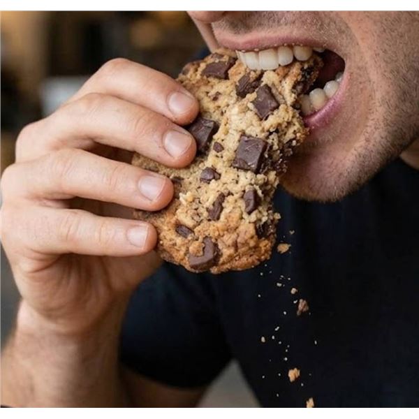BIG DADDYÂ® Chocolate & Coconut Protein Cookies, Box of 6 Cookies