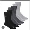 Image 1 : Calvin Klein Men's Crew Socks 6-Pack