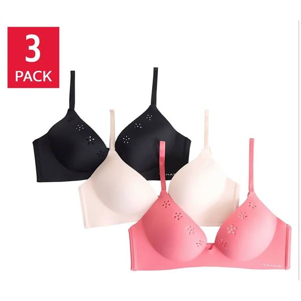 Tahari Women's Bra Lot, 3 Pack, Size 36C