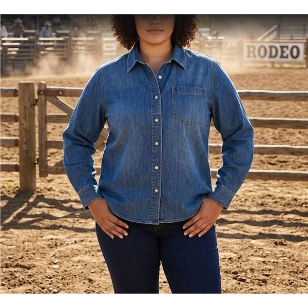 Lucky Brand Denim Shirt XXL