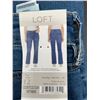 Image 4 : LOFT Ladies Bootleg Mid Rise Jeans Size 12